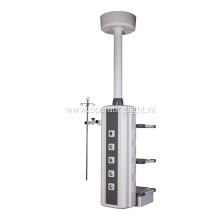 Multifunction manual medical column